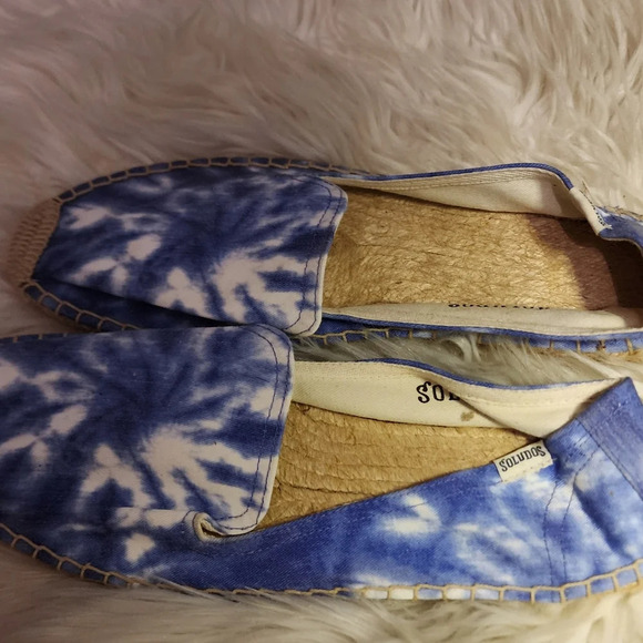 Soludos tie dye espadrilles 10 NEW - Picture 4 of 9